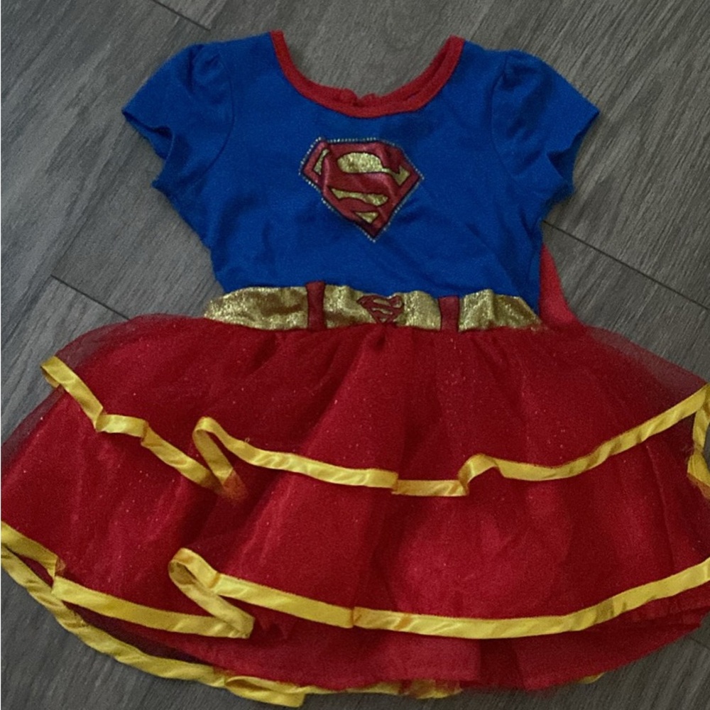 Superhero Kids Costume - Blue and Red
